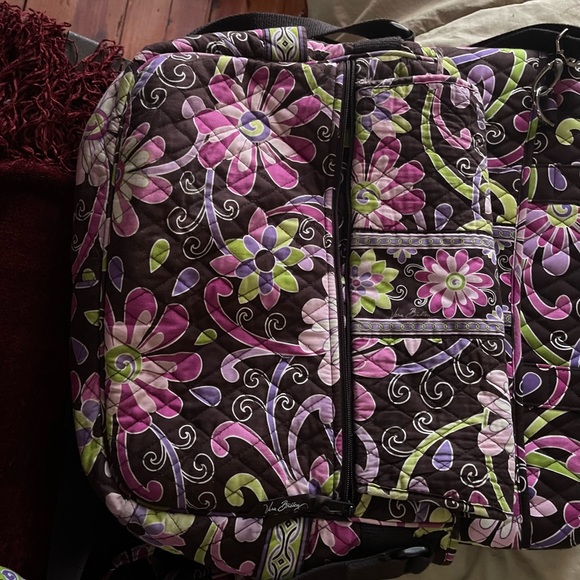 Complete set of Vera Bradley “Purple Punch” Bags, etc. - Picture 6 of 10